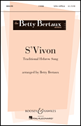 S'vivon SATB choral sheet music cover